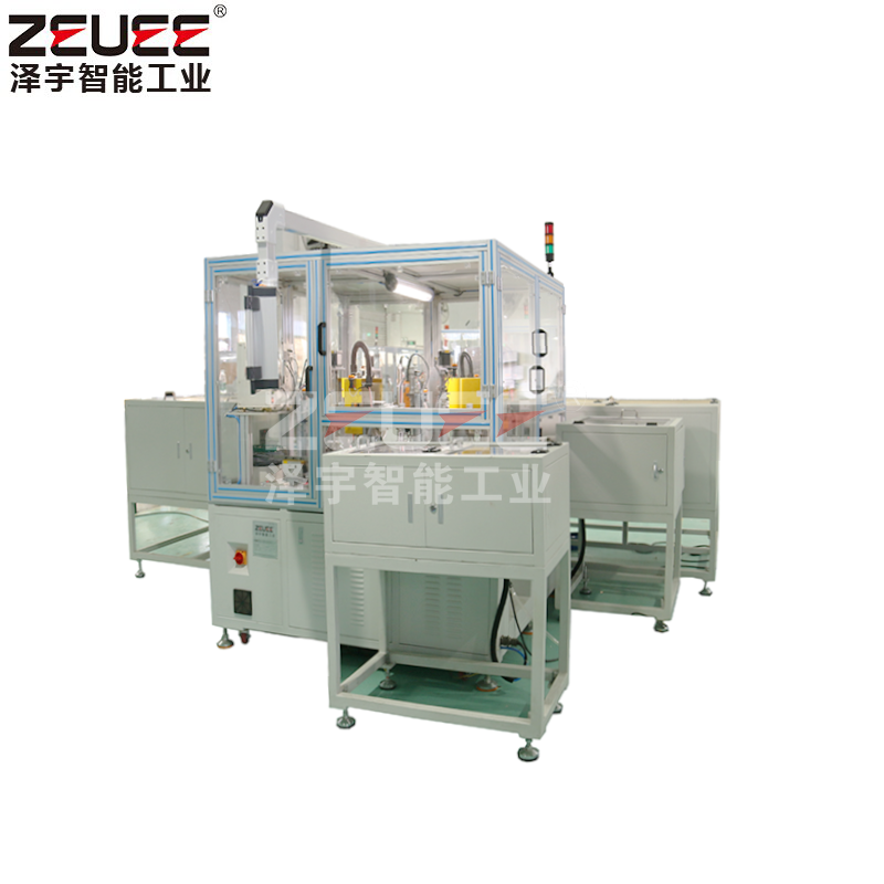 Hai pin cắm dây chuyền sản xuất lắp ráp tự động